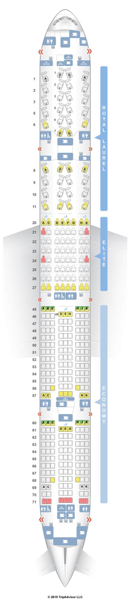 SeatGuru Seat Map EVA Air.